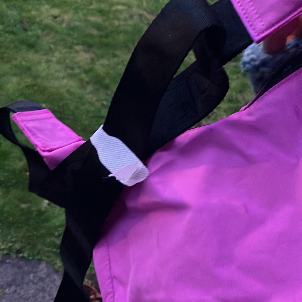 Baggu Extra Pink Medium Nylon Crescent Bag - Picture 13 of 14